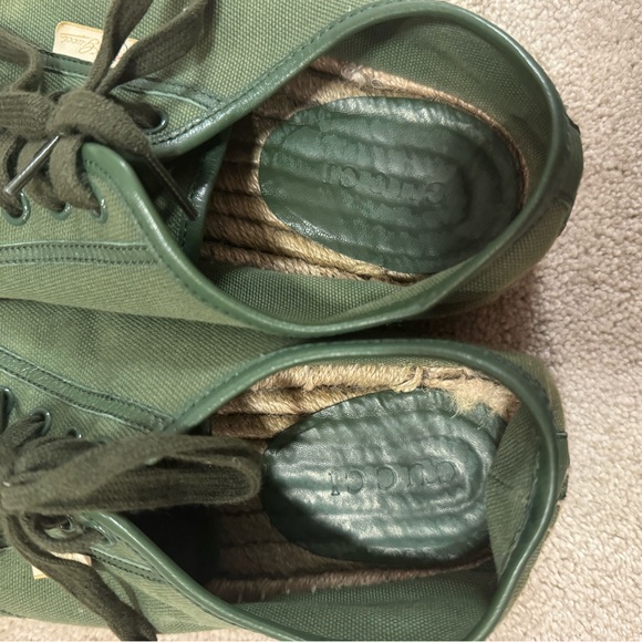 Gucci Men’s Green Espadrilles - Picture 5 of 7